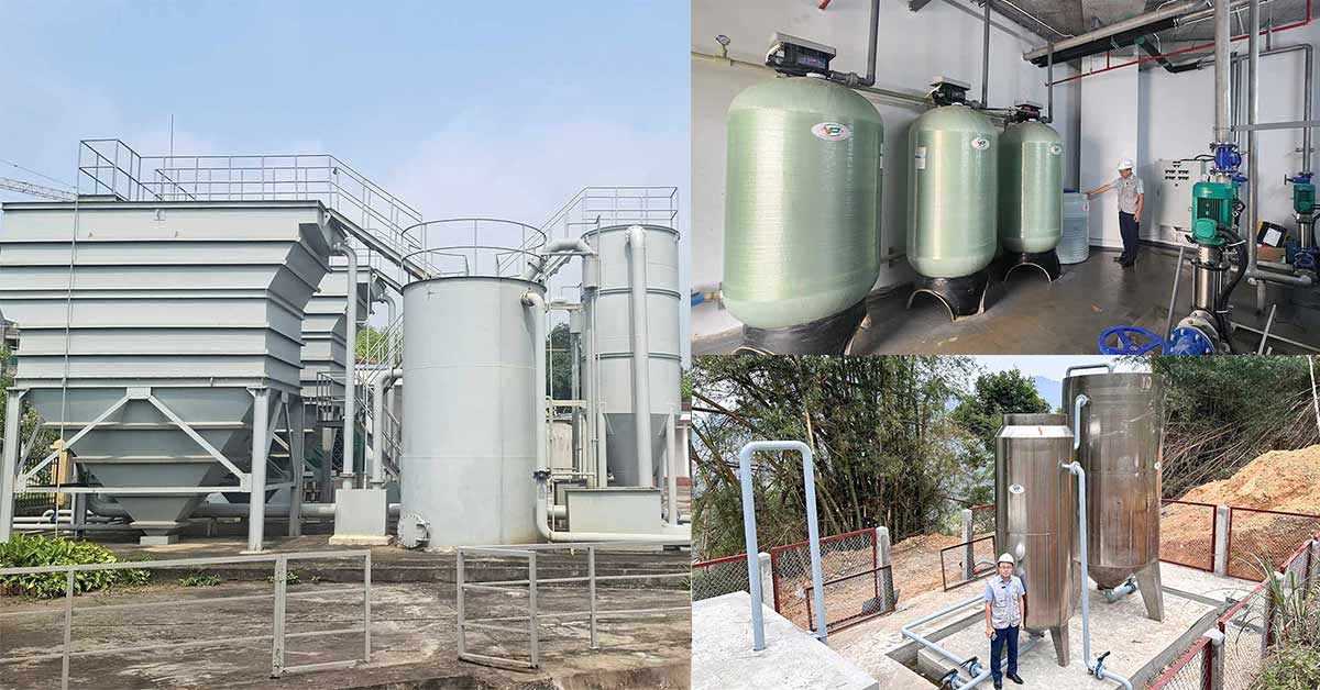 Một số dự án lọc nước giếng khoan công suất lớn do Việt Phát lắp đặt