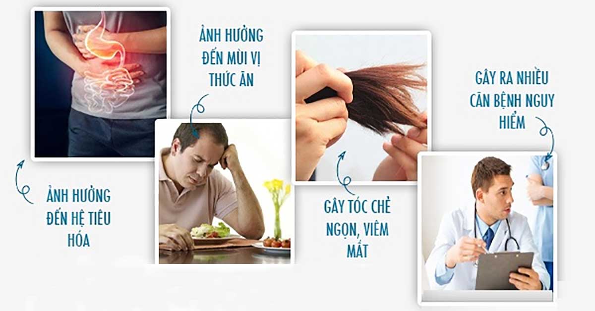 Tác hại khi sử dụng nước sinh hoạt có mùi tanh hôi