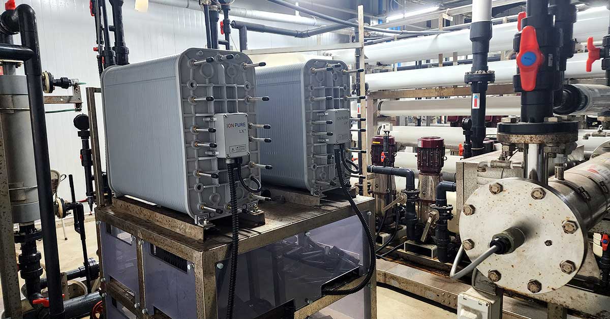 Thiết bị khử khoáng EDI
