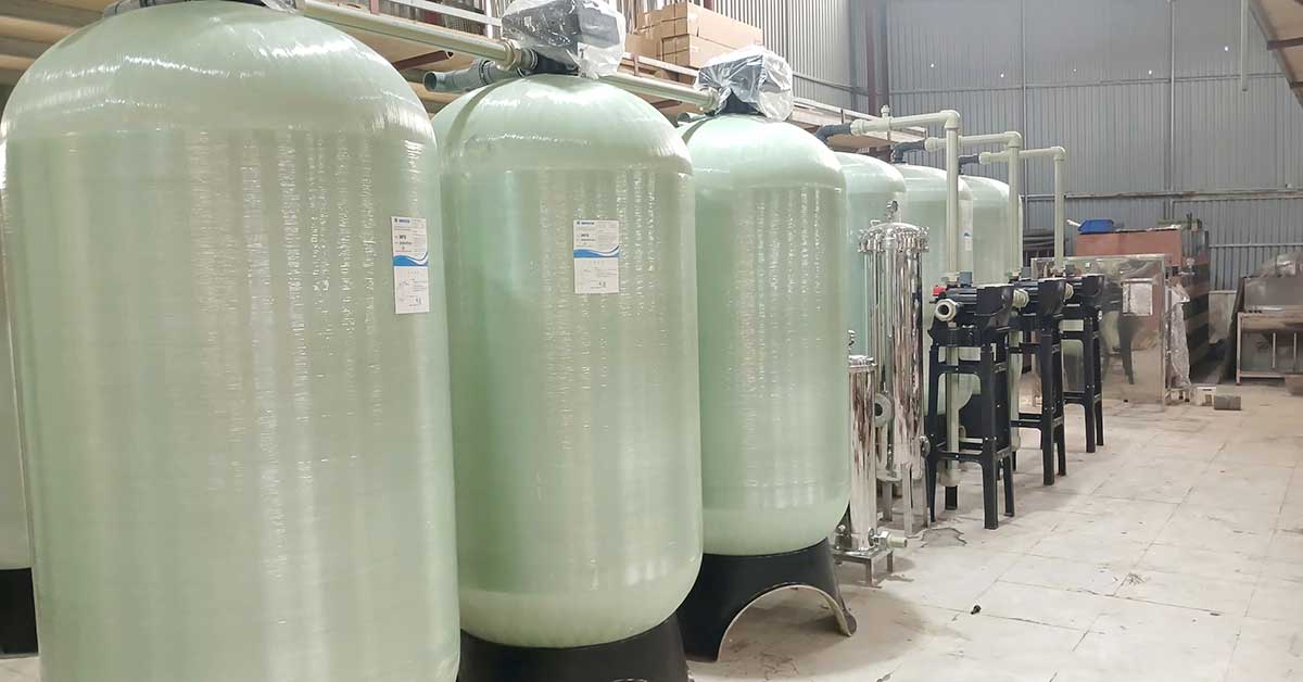 Bồn lọc nước công nghiệp composite