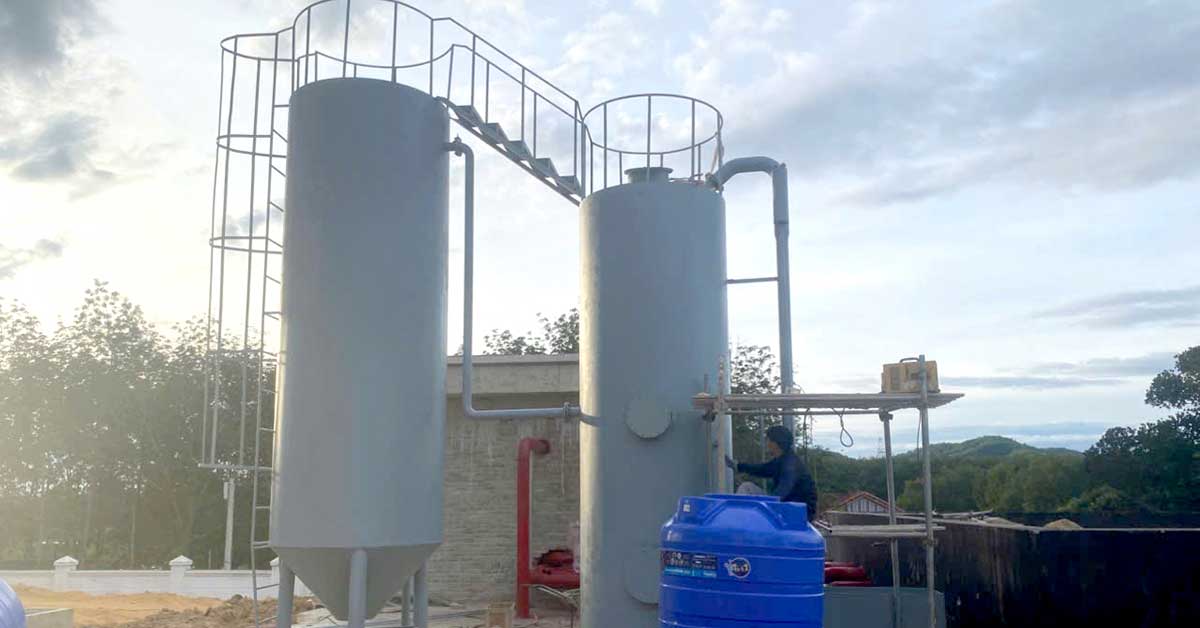 Hệ thống lọc nước công nghiệp 130m3/ngày đêm
