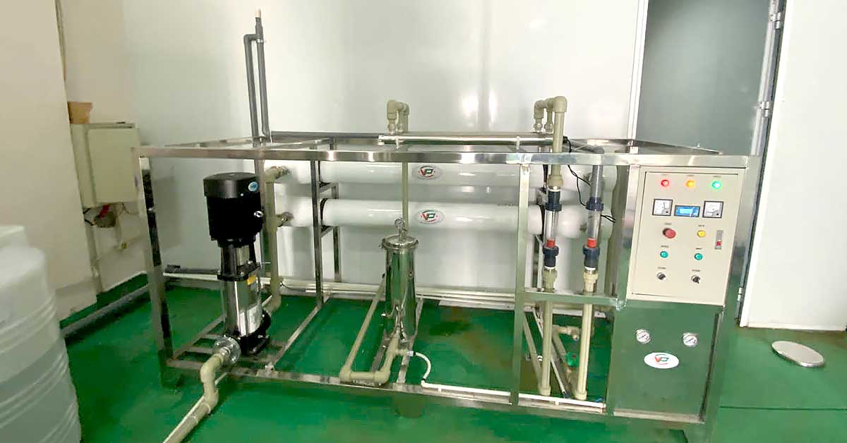 Hệ thống màng lọc RO công nghiệp 5000l/h