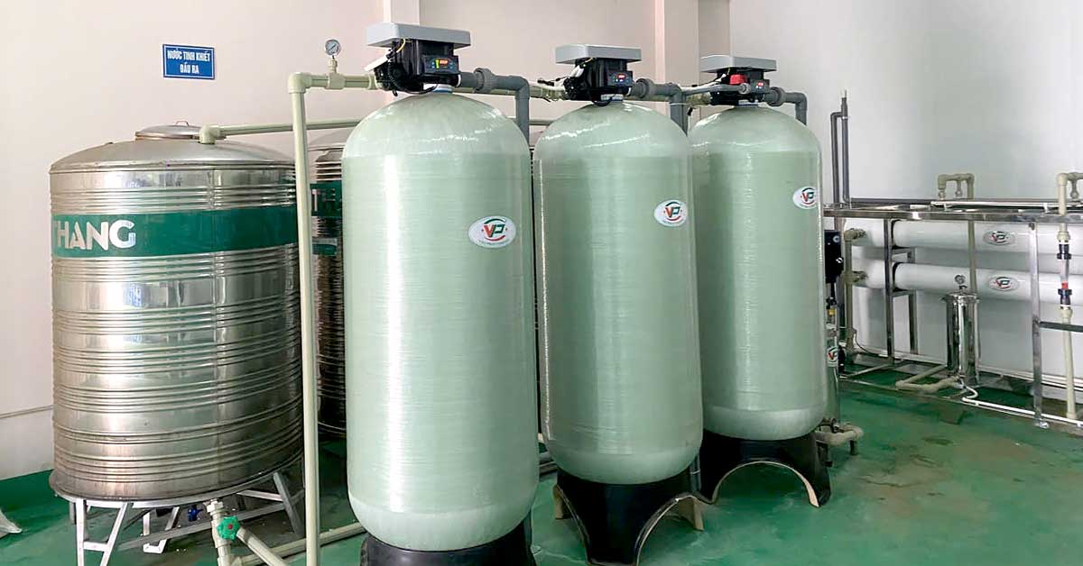 Dự án lọc nước RO công nghiệp 5000L/H tại Phú Thọ