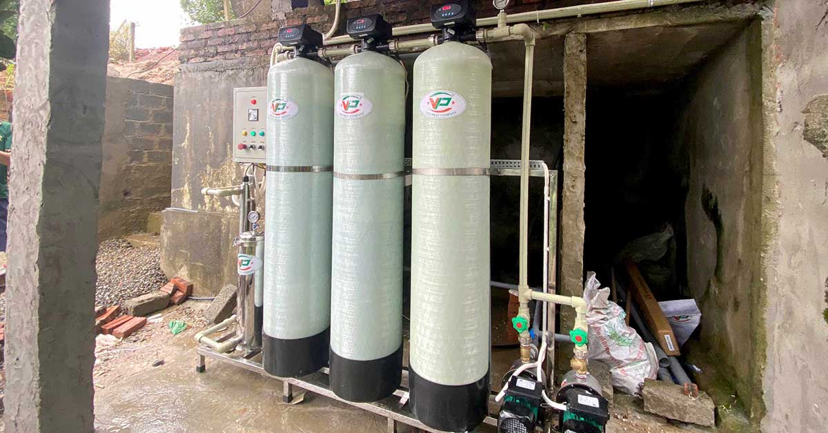 Hệ thống lọc nước sinh hoạt nhiễm Asen