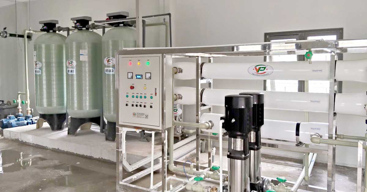 Hệ thống xử lý nước cấp cho lò hơi công nghiệp ứng dụng công nghệ RO