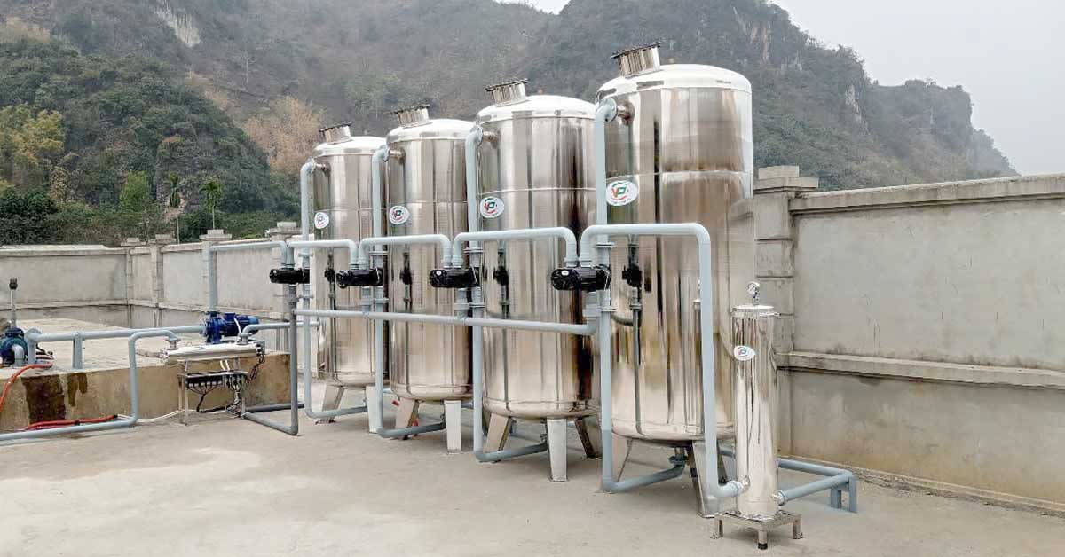 Hệ thống lọc nước sinh hoạt khu dân cư
