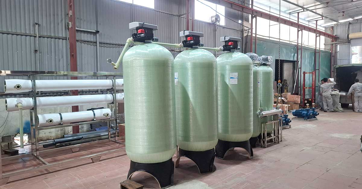 Bồn lọc nước composite