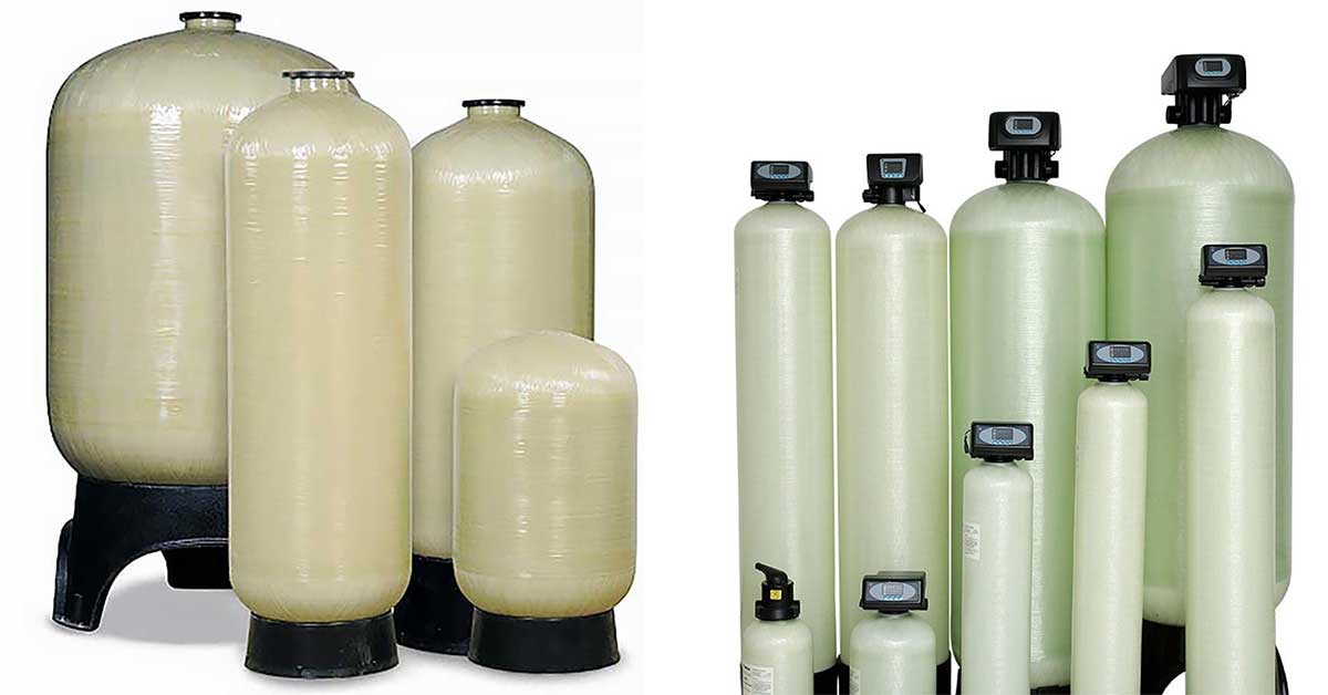 Bồn lọc áp lực composite