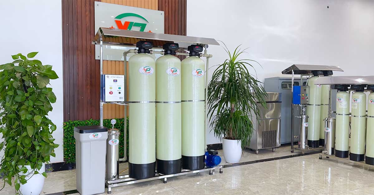Hệ thống xử lý nước giếng khoan của Việt Phát