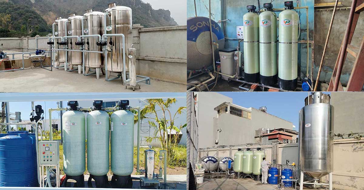Hệ thống lọc nước giếng khoan của Việt Phát