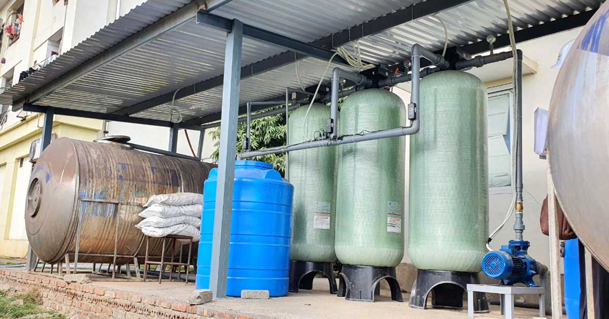Hệ thống lọc nước sông cấp cho sinh hoạt