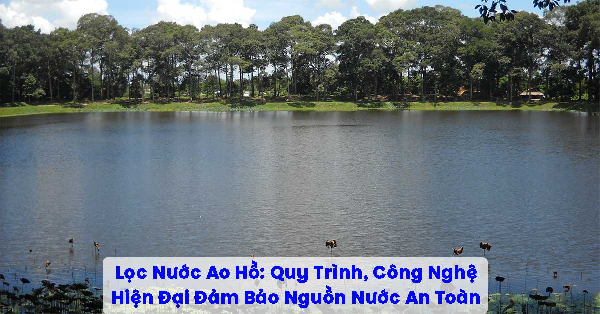 Lọc Nước Ao Hồ: Quy Trình Và Công Nghệ Hiện Đại Đảm Bảo Nguồn Nước An Toàn
