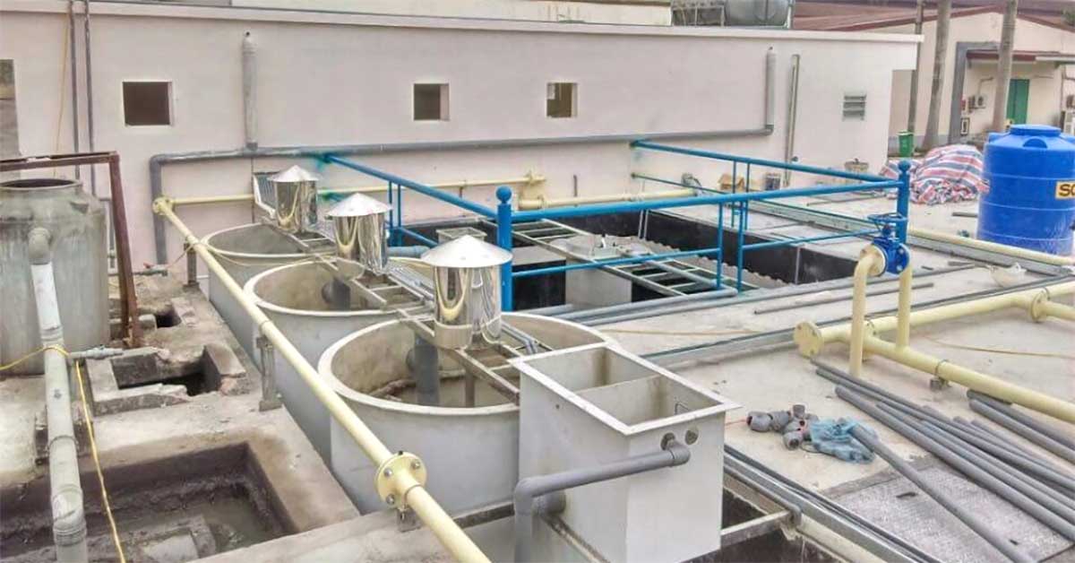 Hệ thống xử lý nước thải sản xuất thủy sản