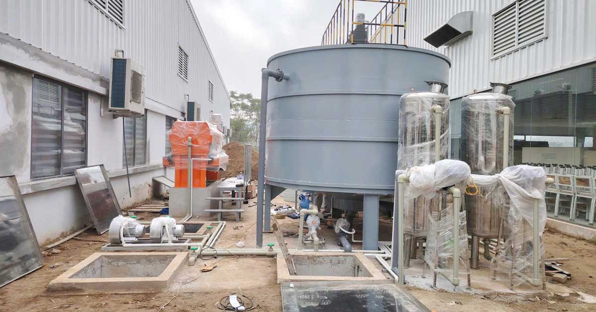 Cột lọc áp lực đa tầng inox