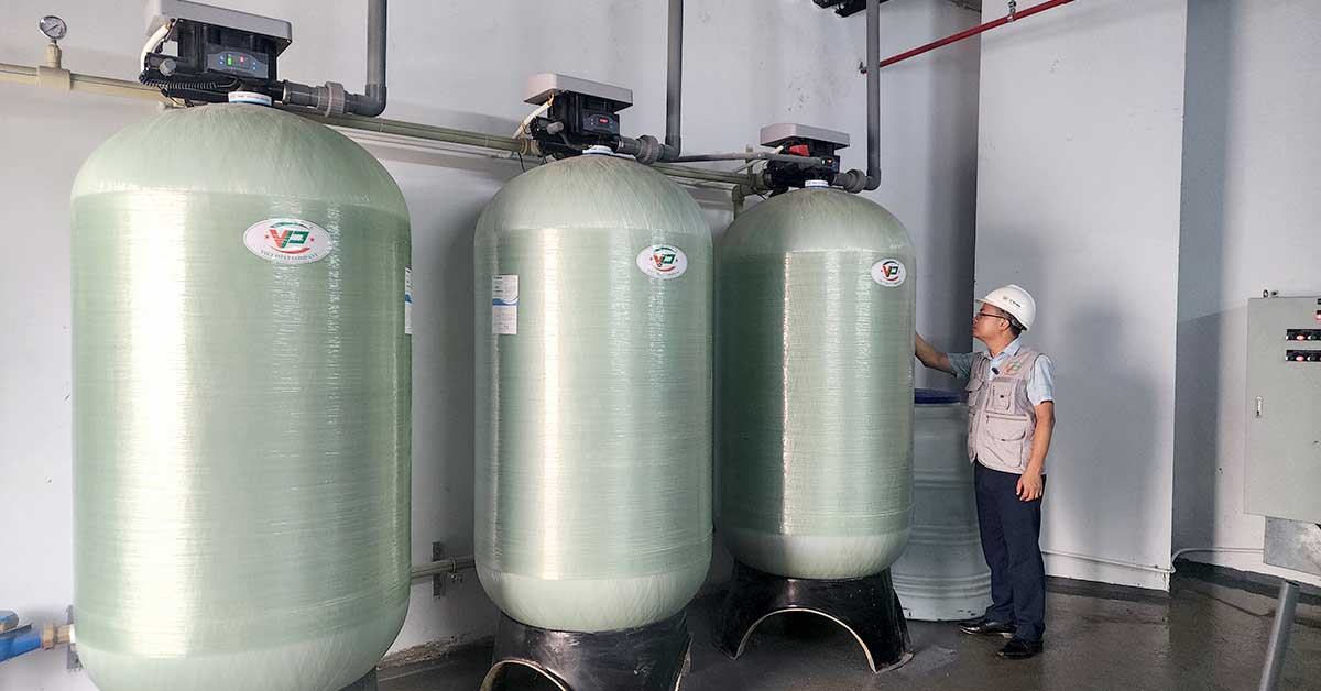 Hệ thống lọc nướ sinh hoạt cho chung cư lớn