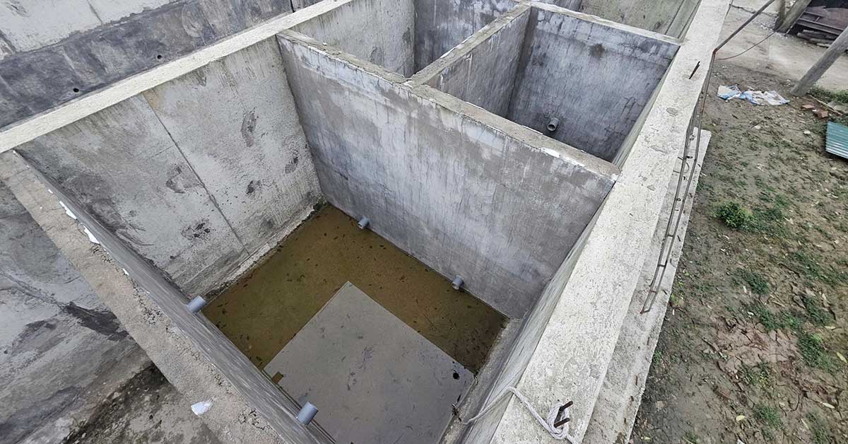 Hệ thống bể bê tông cốt thép có sẵn