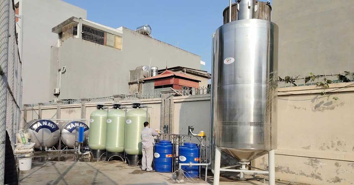 Hệ thống lọc nước công suất 300m3/ngày đêm