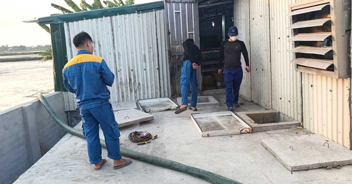 Dự án xử lý nước thải 60m3/ngày đêm tại Thanh Hóa