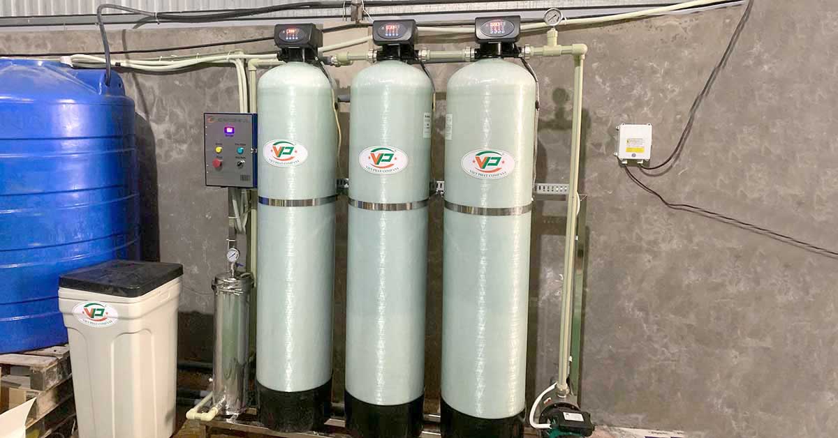 Hệ thống lọc nước đầu nguồn do Việt Phát lắp đặt
