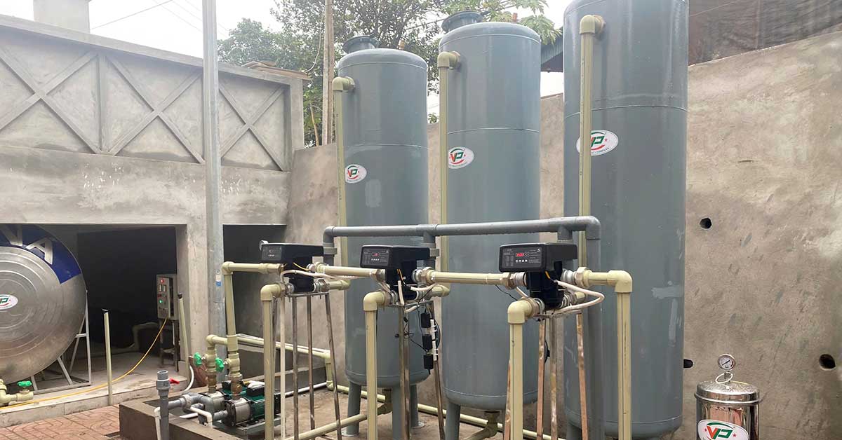 Dự án lọc nước công nghiệp 5m3/h tại Quảng Ninh