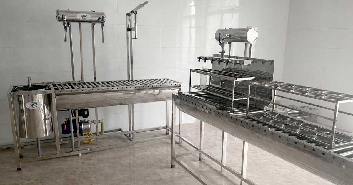 Hệ thống chiết rót bán tự động