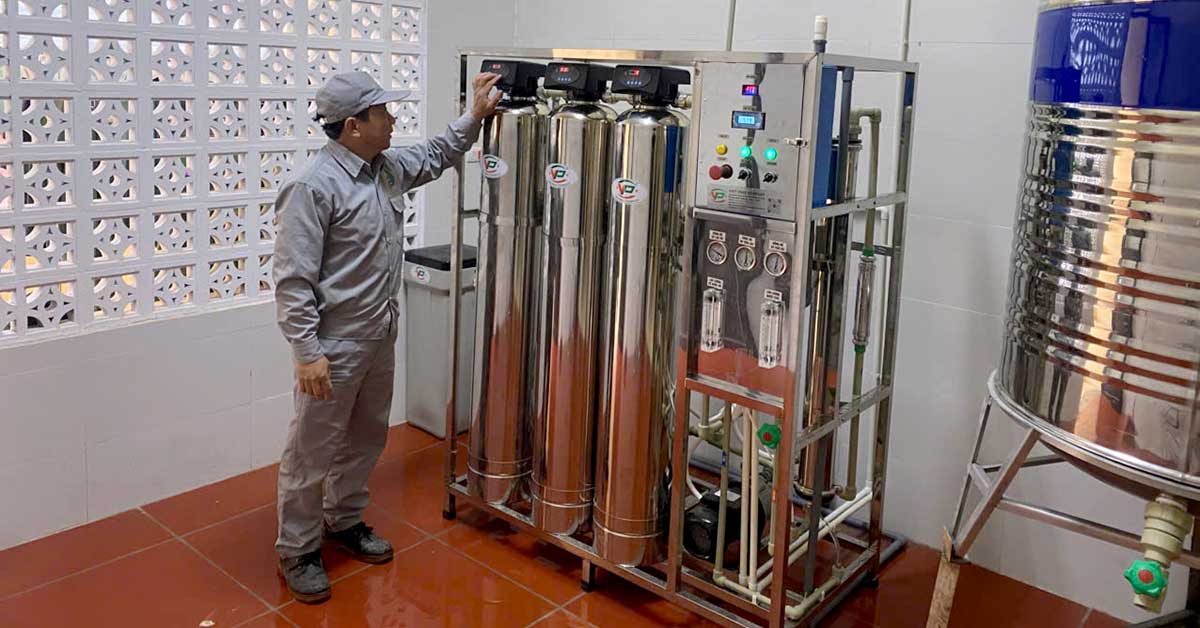 Hệ thống được vận hành liên tục trong 24h trước khi bàn giao