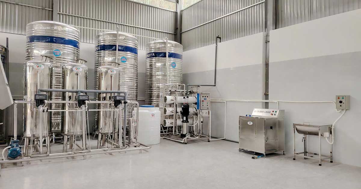 Hệ thống lọc nước RO công nghiệp 3000l/h