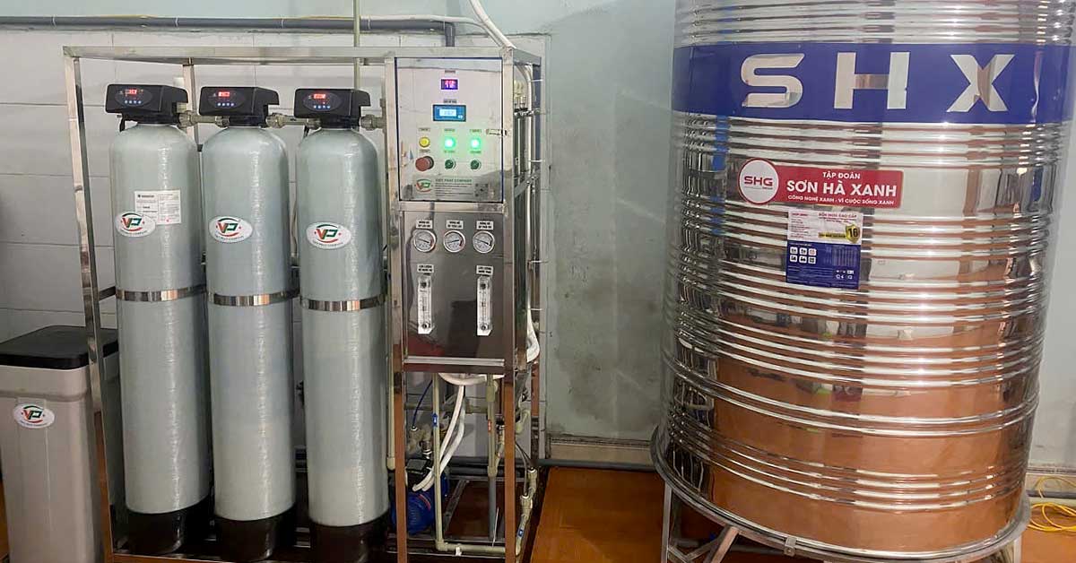 Hệ thống lọc nước RO công nghiệp 500l/h