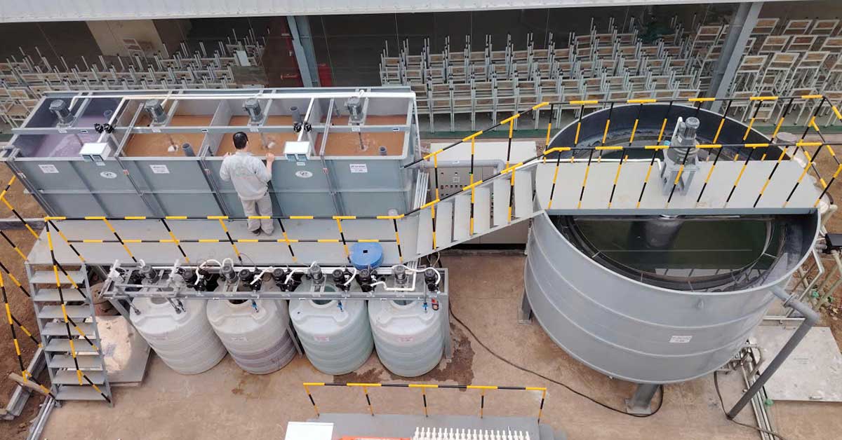 Hệ thống xử lý nước thải sản xuất mực in