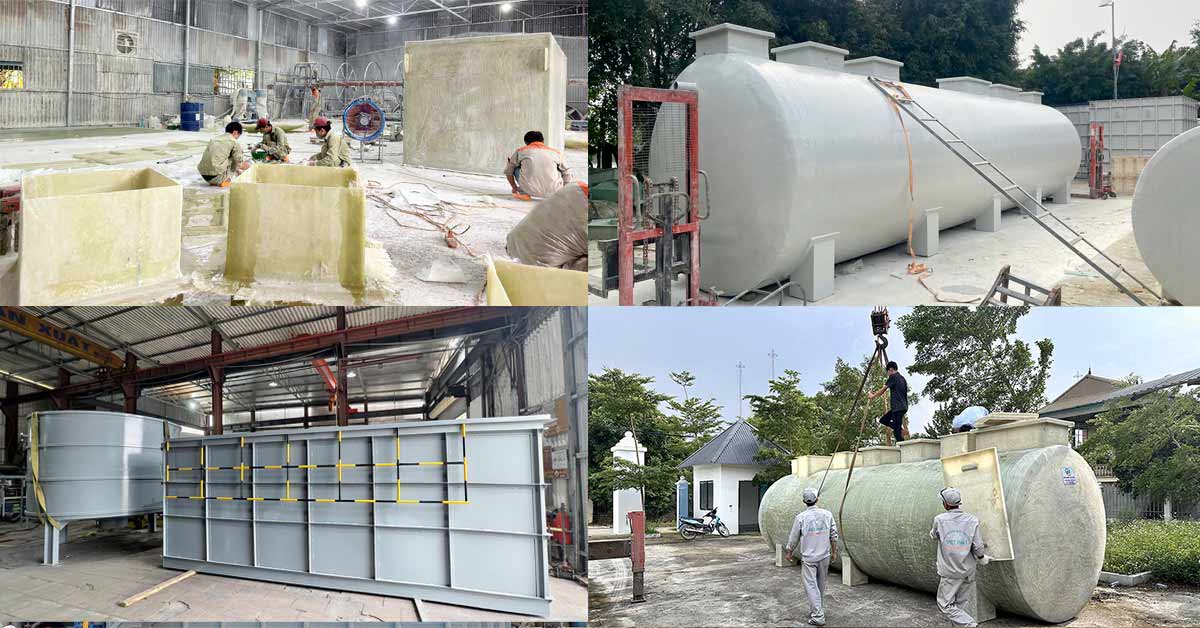 Xưởng sản xuất module xử lý nước thải