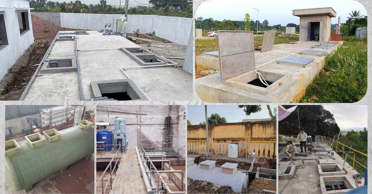 Một số dự án xử lý nước thải do Việt Phát thi công