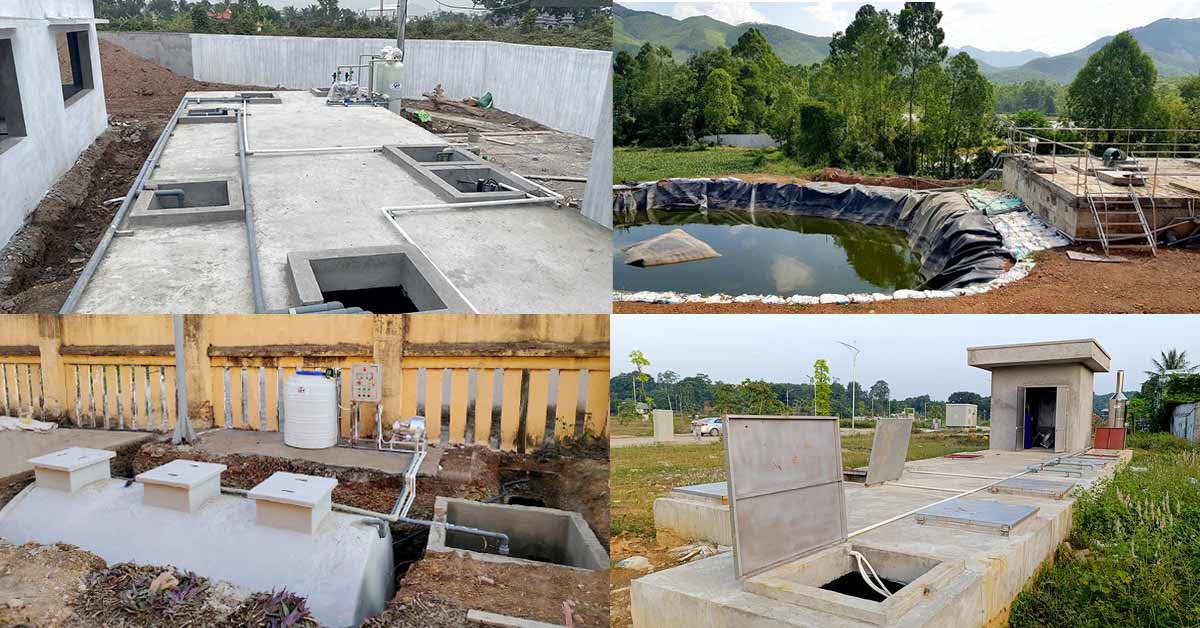 Hệ thống xử lý nước thải do Việt Phát thi công