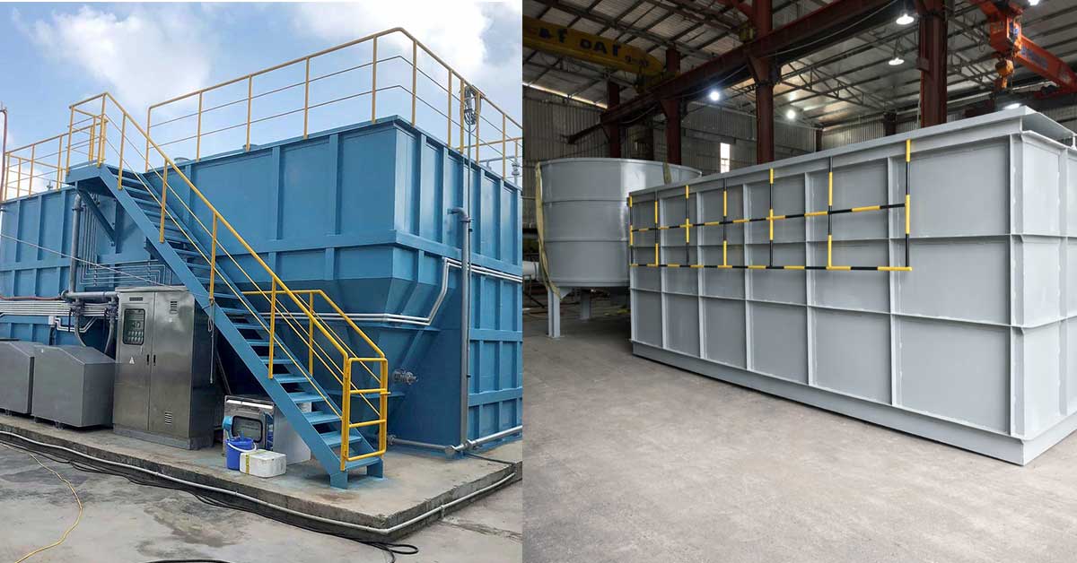 Hệ thống xử lý nước thải hợp khối