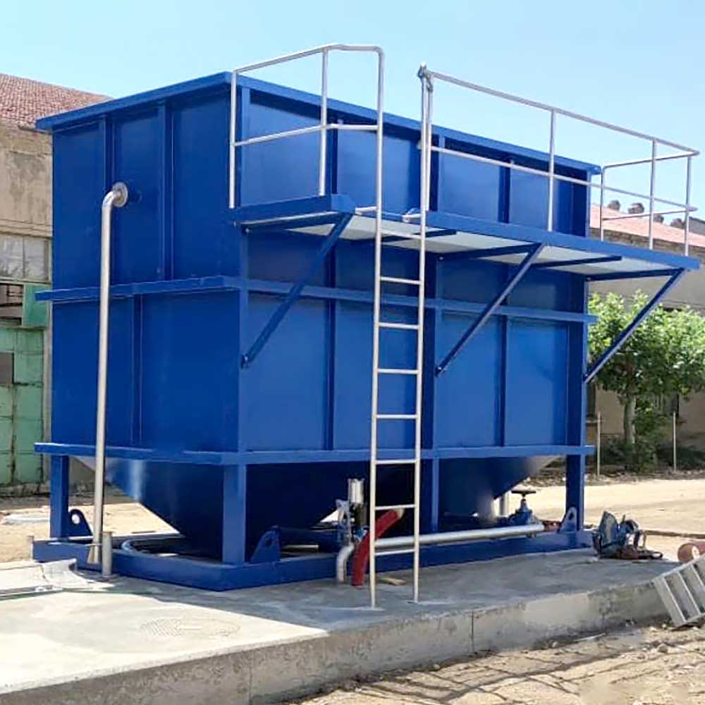 module xử lý nước thải hợp khối thép 20m3/ngày đêm