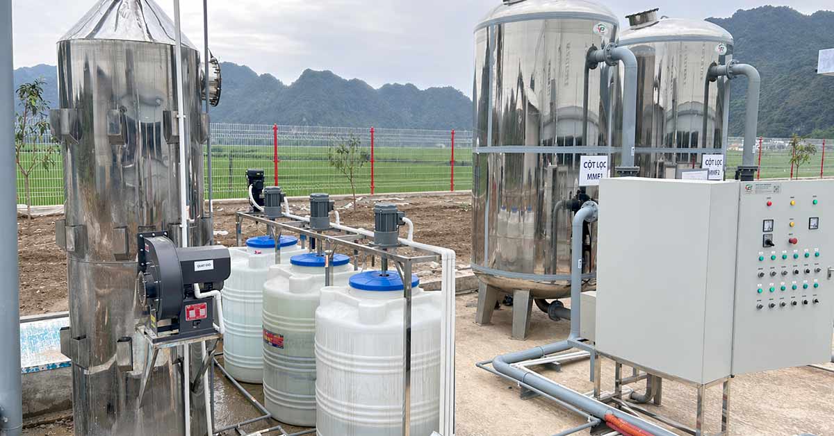 Việt Phát hoàn thiện thi công hệ thống lọc nước công nghiệp 40m3/h