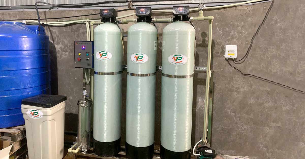 Hệ thống làm mềm nước cứng gia đình