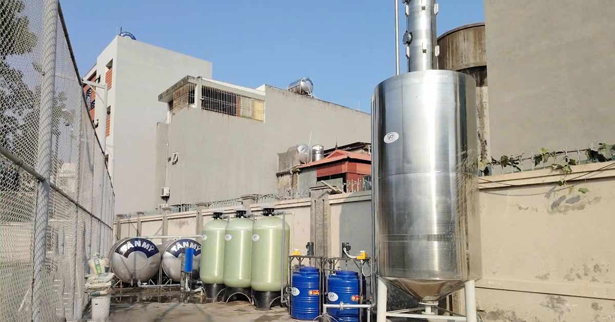 Hệ thống xử lý nước giếng khoan hiệu quả