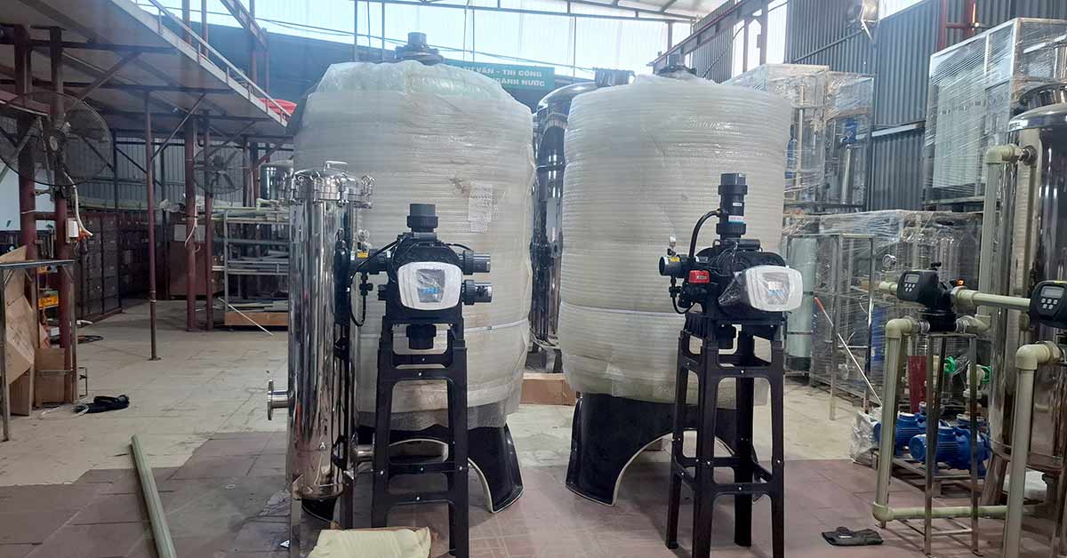 Hệ thống lọc áp lực đa tầng tiền xử lý