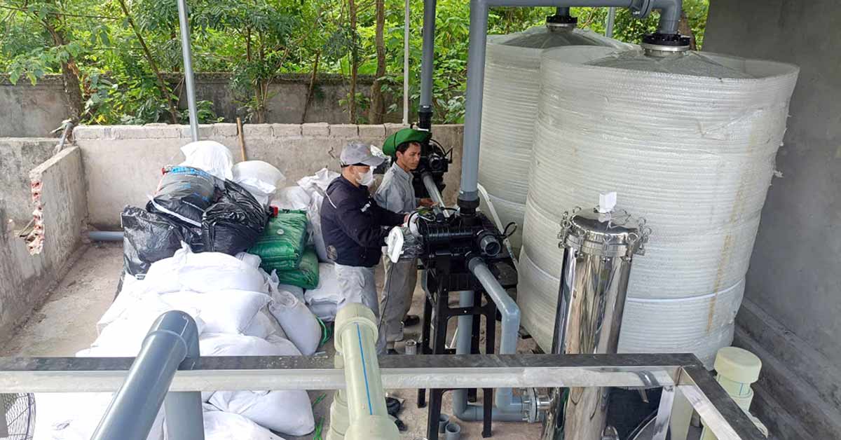 Lắp đặt hệ thống tiền xử lý