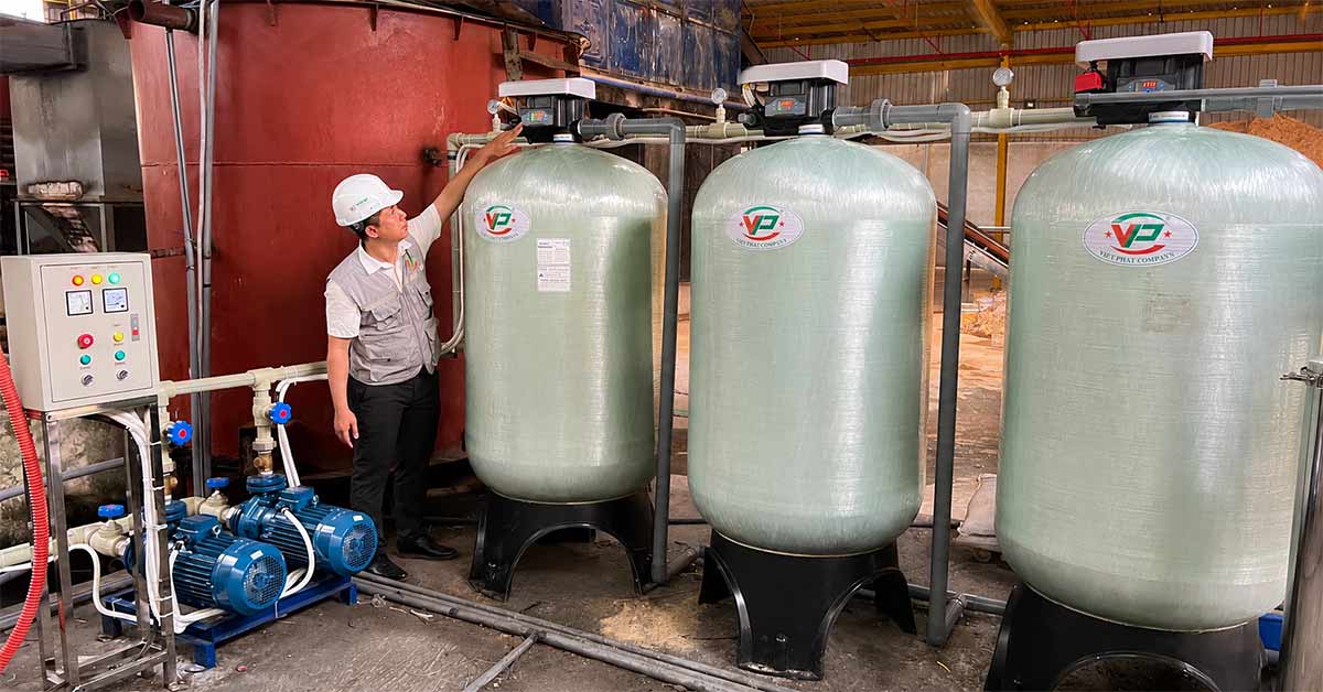 Cài đặt chế độ lọc, chế độ rửa ngược