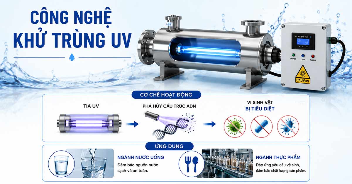 Công nghệ khử trùng UV