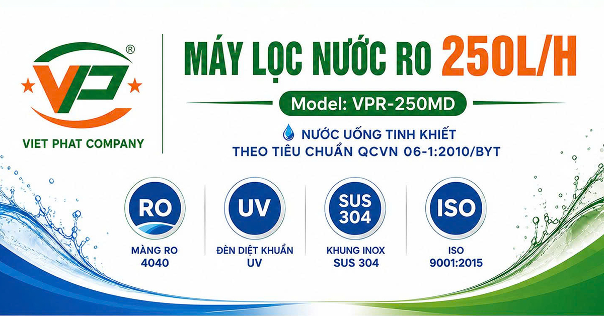 Ưu điểm của module máy lọc nước RO công nghiệp 250L/H cho trường học