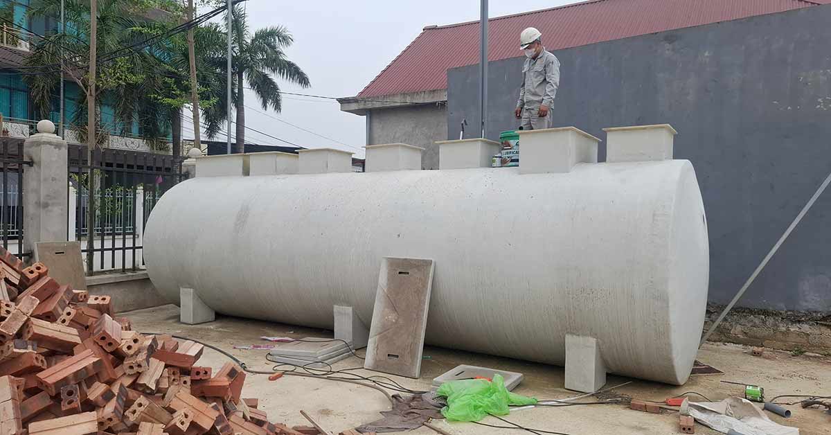 Hoàn thiện sản xuất hệ thống xử lý nước thải hợp khối