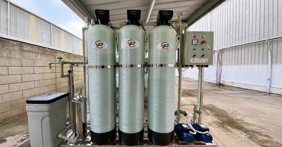 Bàn giao dự án lọc nước đầu nguồn 2.5m3/h tại Phú Thọ