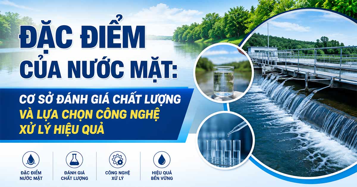 Đặc Điểm Của Nước Mặt: Cơ Sở Đánh Giá Chất Lượng Và Lựa Chọn Công Nghệ Xử Lý Hiệu Quả