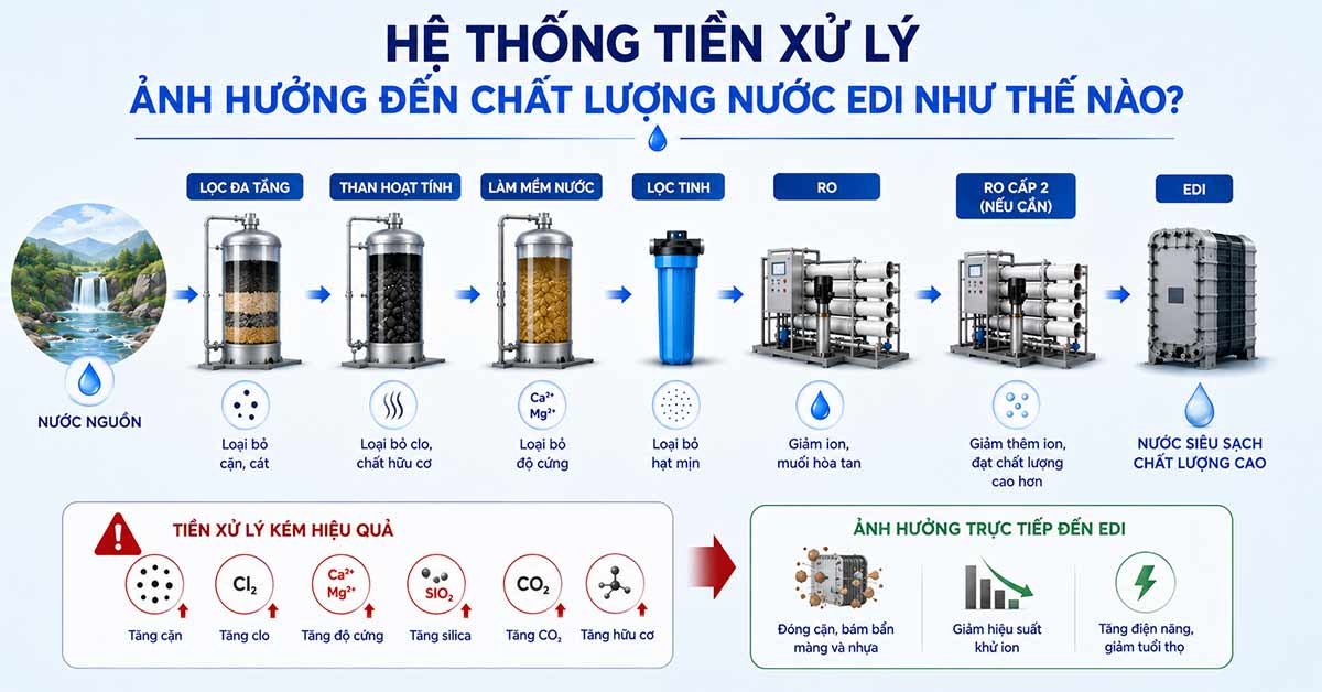 Hệ thống tiền xử lý trước module EDI