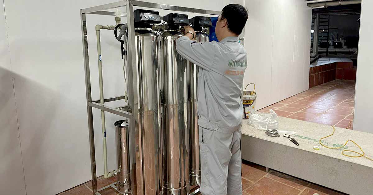 Lắp đặt hệ thống tiền xử lý nước