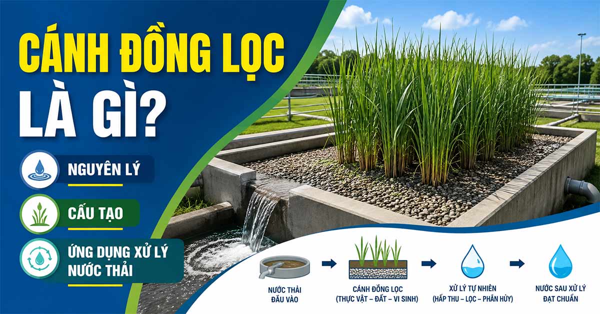 Cánh Đồng Lọc Là Gì? Nguyên Lý, Cấu Tạo Và Ứng Dụng Xử Lý Nước Thải