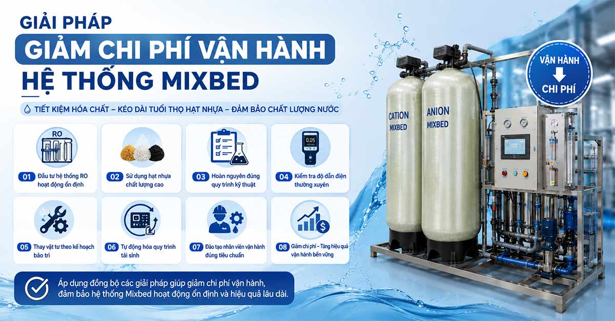 Giải pháp giảm chi phí vận hành hệ thống Mixbed