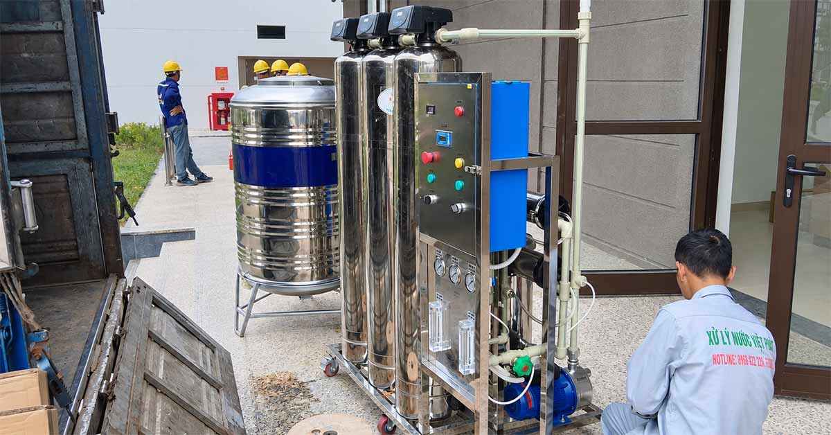 Hệ thống lọc nước RO công nghiệp 500l/h